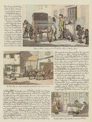 Rowlandsons Reise in einer Postkutsche, 1782